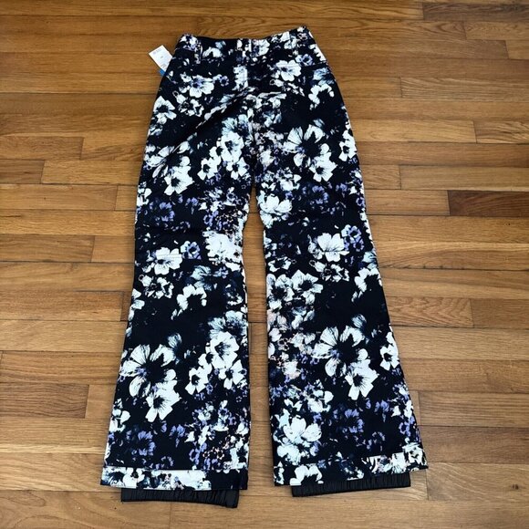 ROXY Girls' BACKYARD Printed Snow Pants KVJ1 Size 12/L - Picture 7 of 7